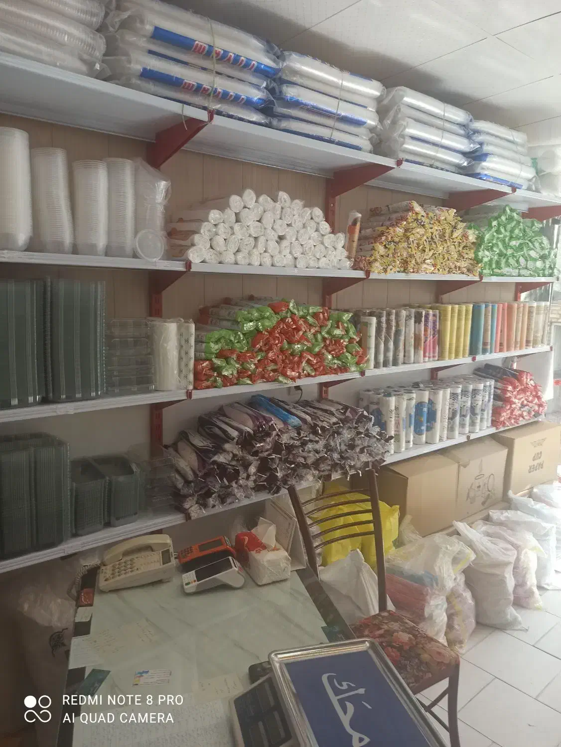 پخش انواع سفره وظروف یکبار مصرف|ظروف نگهدارنده، پلاستیکی، یک‌بارمصرف|اراک, |دیوار