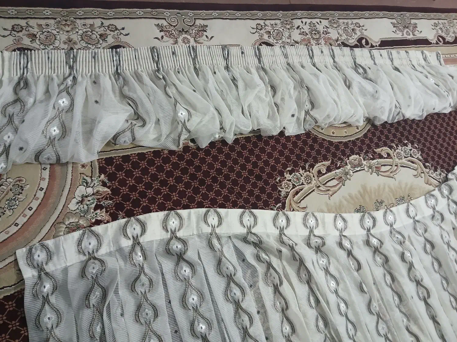 پرده آشپزخانه|پرده، رانر، رومیزی|بیرجند, |دیوار