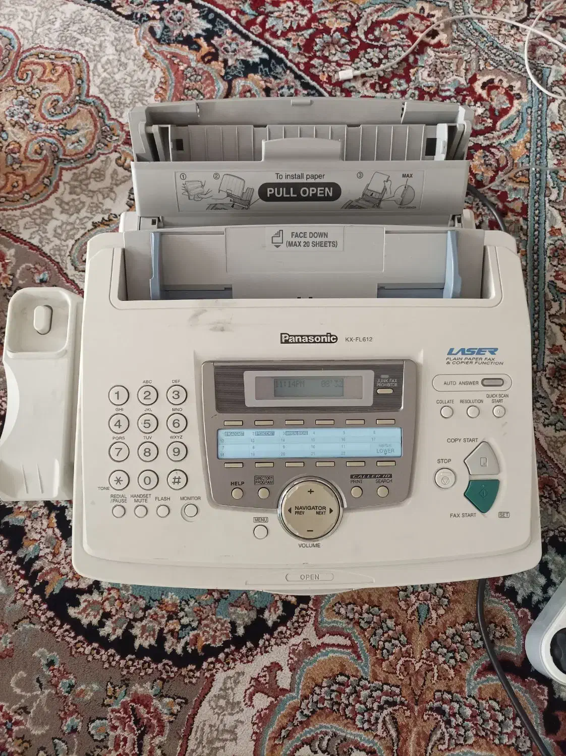 دو عدد تلفن فکس پاناسونیک|پرینتر، اسکنر، کپی، فکس|تهران, امانیه|دیوار