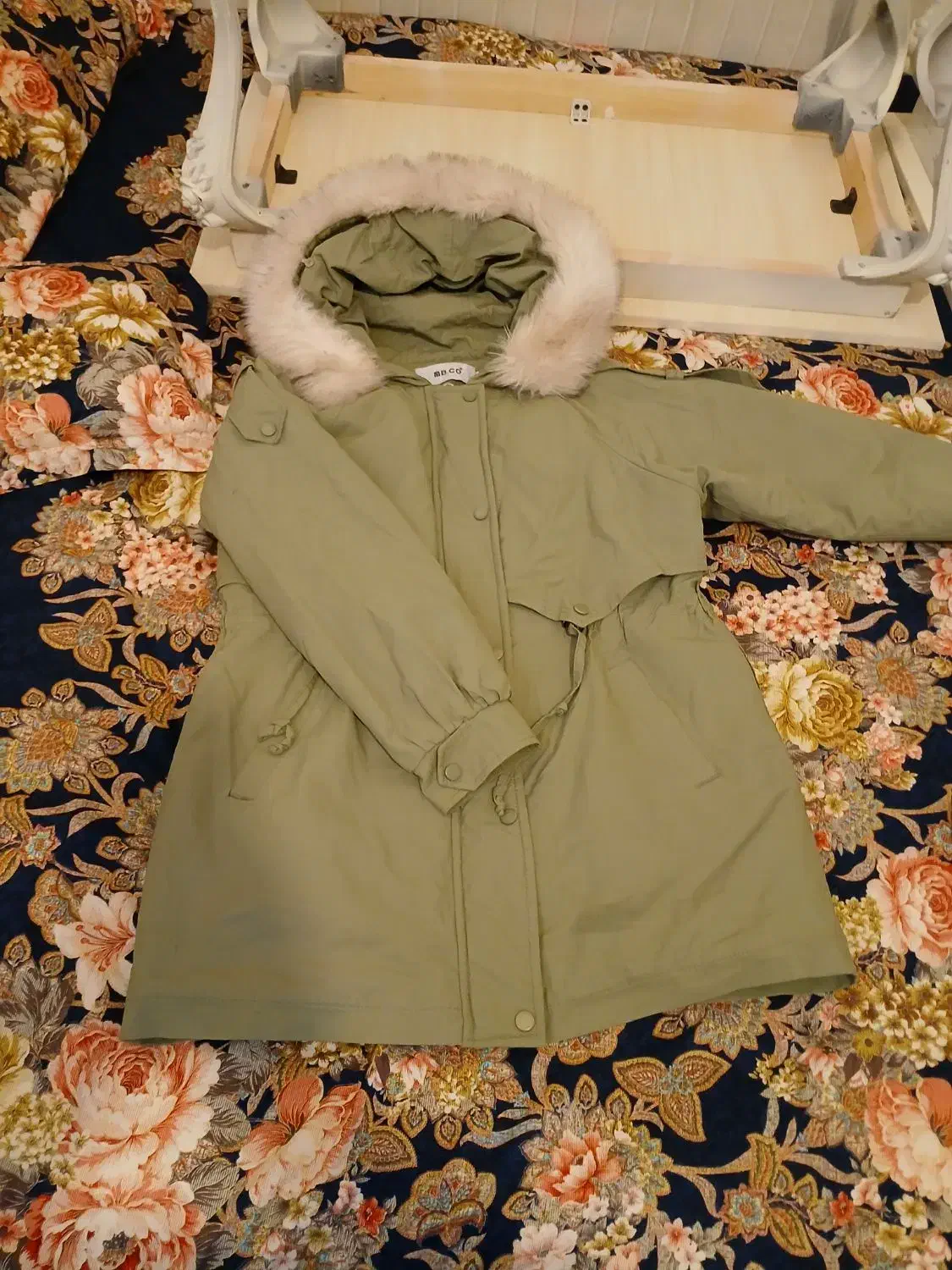 کاپشن دخترانه کاملا سالم و تمیز سایز ۲|لباس|خوی, |دیوار