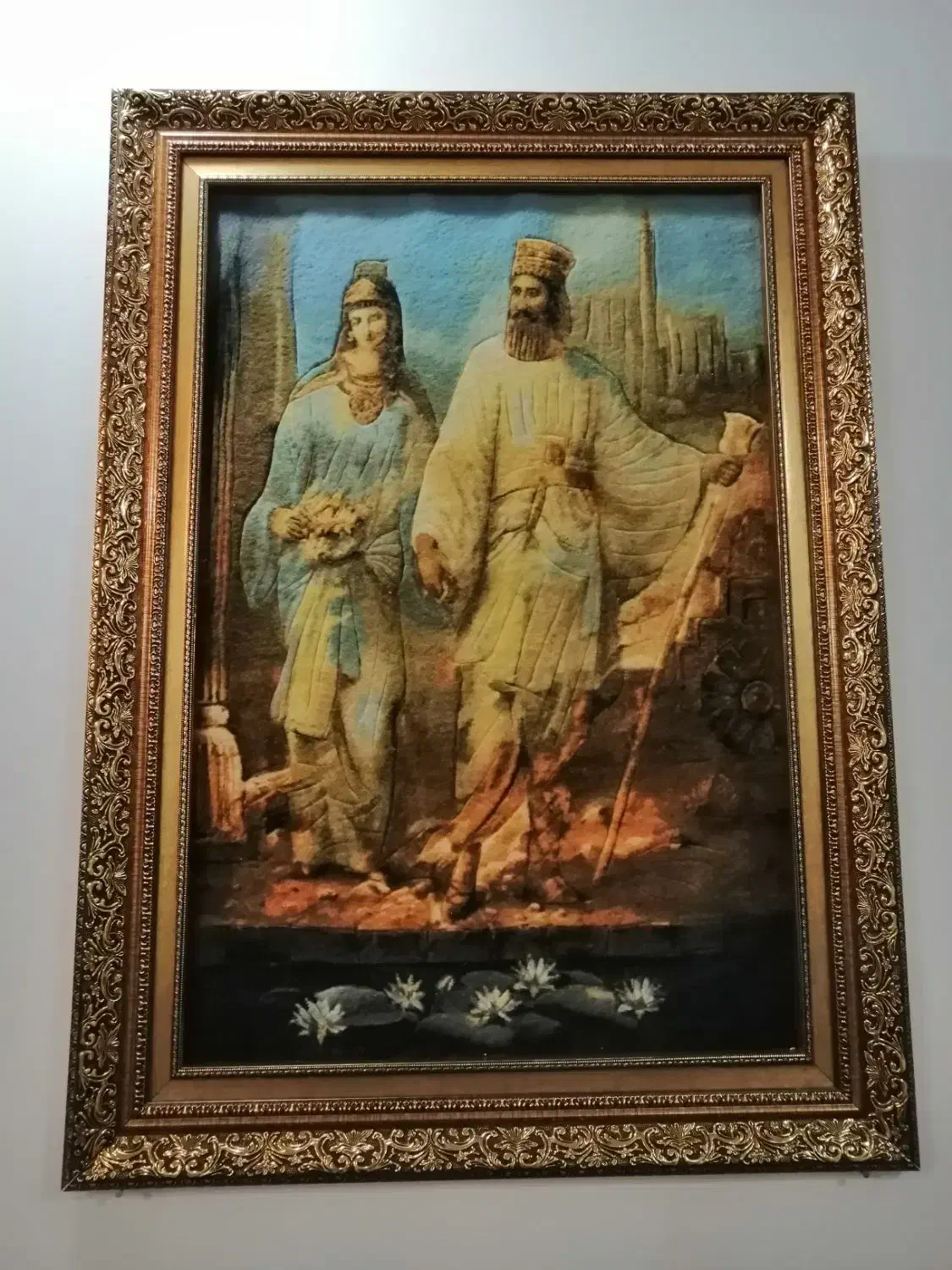 تابلو فرش دستبافت|تابلو فرش|خرم‌آباد, |دیوار