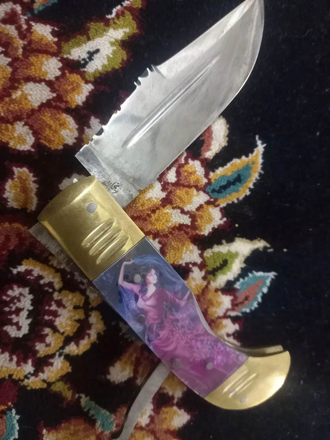 چاقو دندهای زنجان|کلکسیون اشیاء عتیقه|اردکان, |دیوار