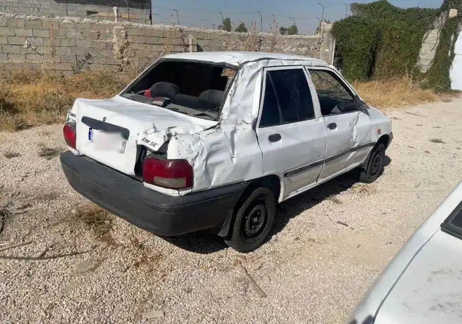 پراید تصادفی مدل ۹۶|خودرو سواری و وانت|کازرون, |دیوار