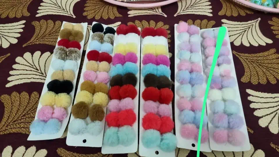 کش مو گل توپی|زیورآلات و اکسسوری|درگهان, |دیوار