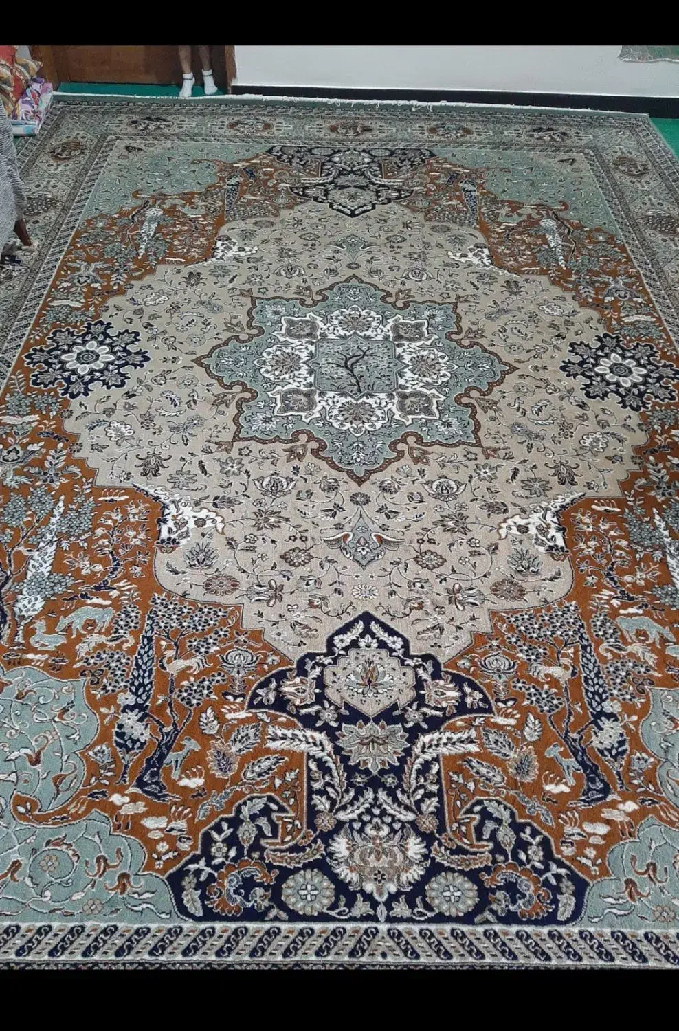 فرش ۱۲متری ۵۰۰ شانه|فرش|سامان, |دیوار