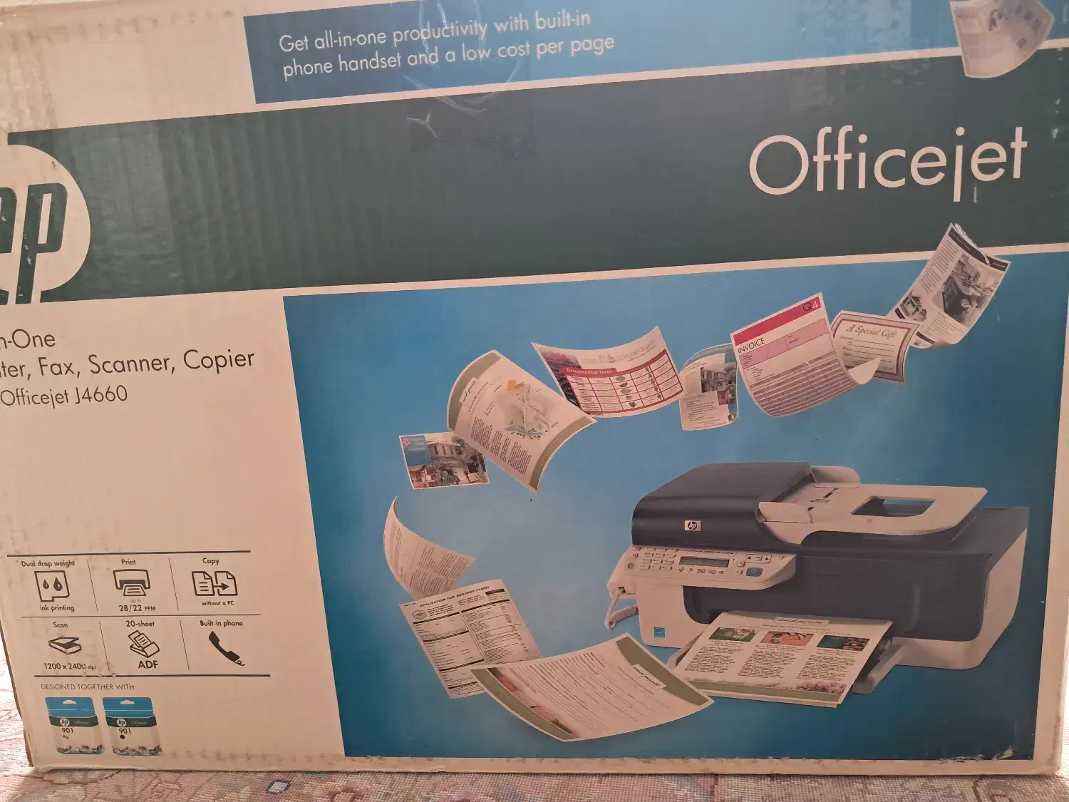 HP office jet J4660|پرینتر، اسکنر، کپی، فکس|تهران, امانیه|دیوار