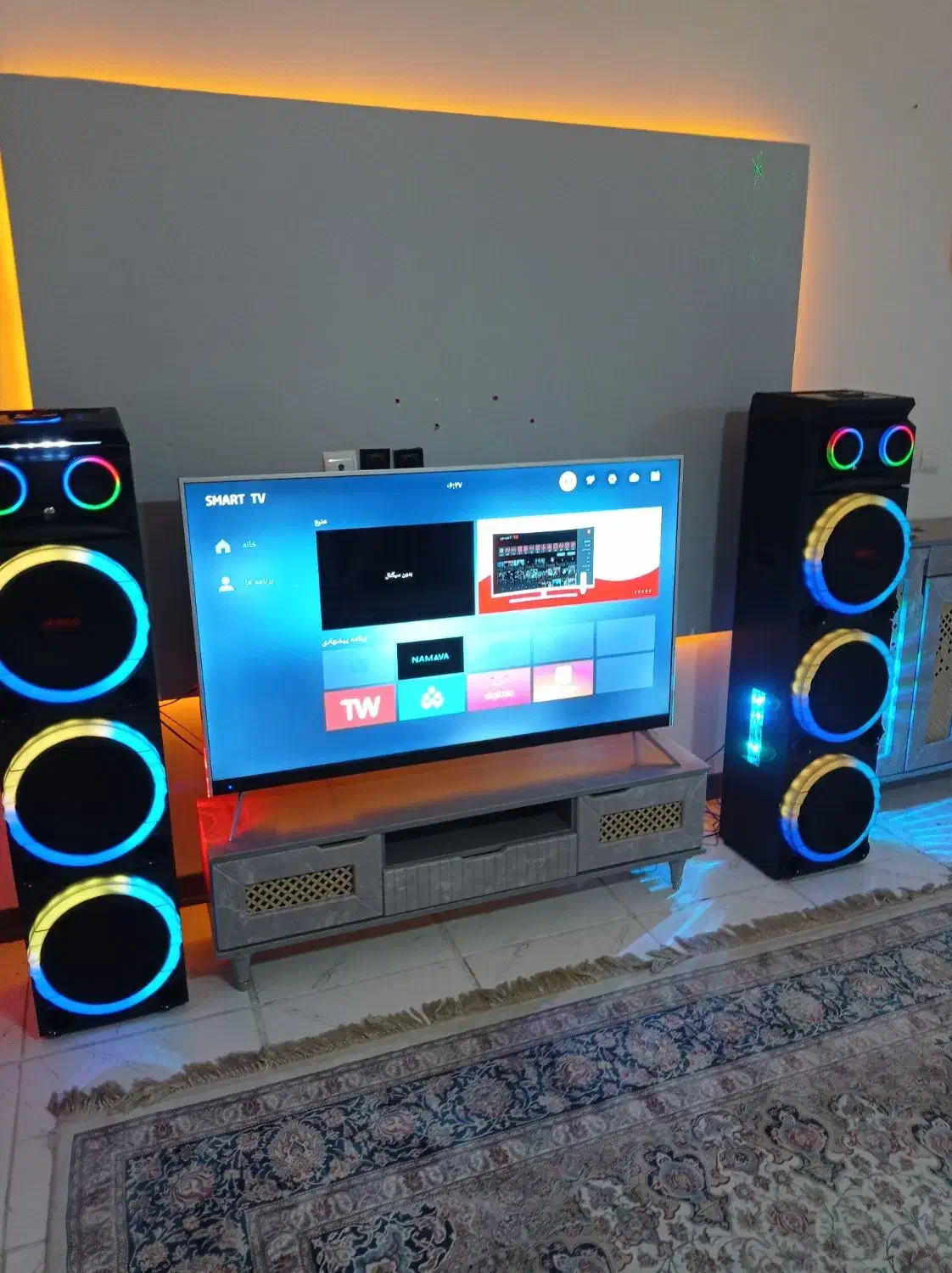 ال ای دی 55اینچ هوشمند فورکی|تلویزیون و پروژکتور|شهریار, شهریار|دیوار