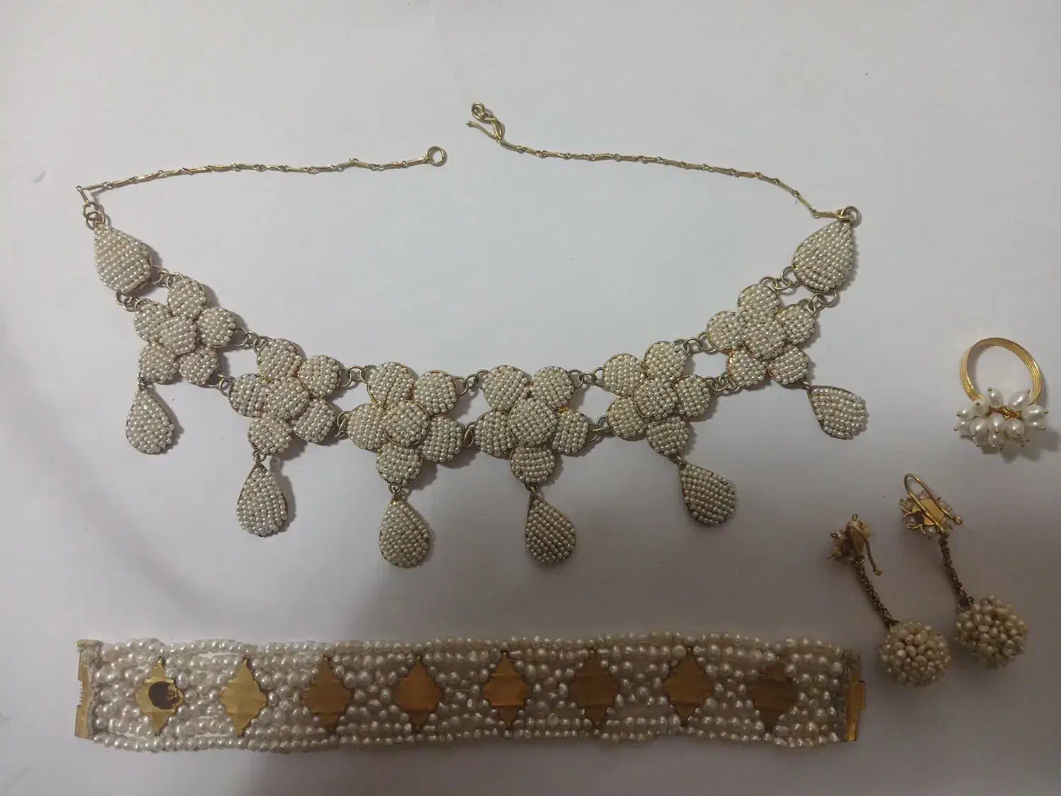 سرویس مروارید قدیمی بحرینی|جواهرات|یزد, |دیوار