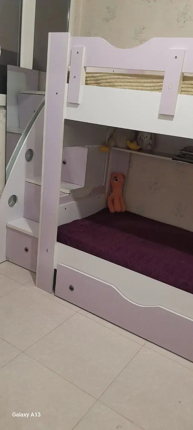 تخت دو طبقه|تخت و سرویس خواب|بهارستان, |دیوار