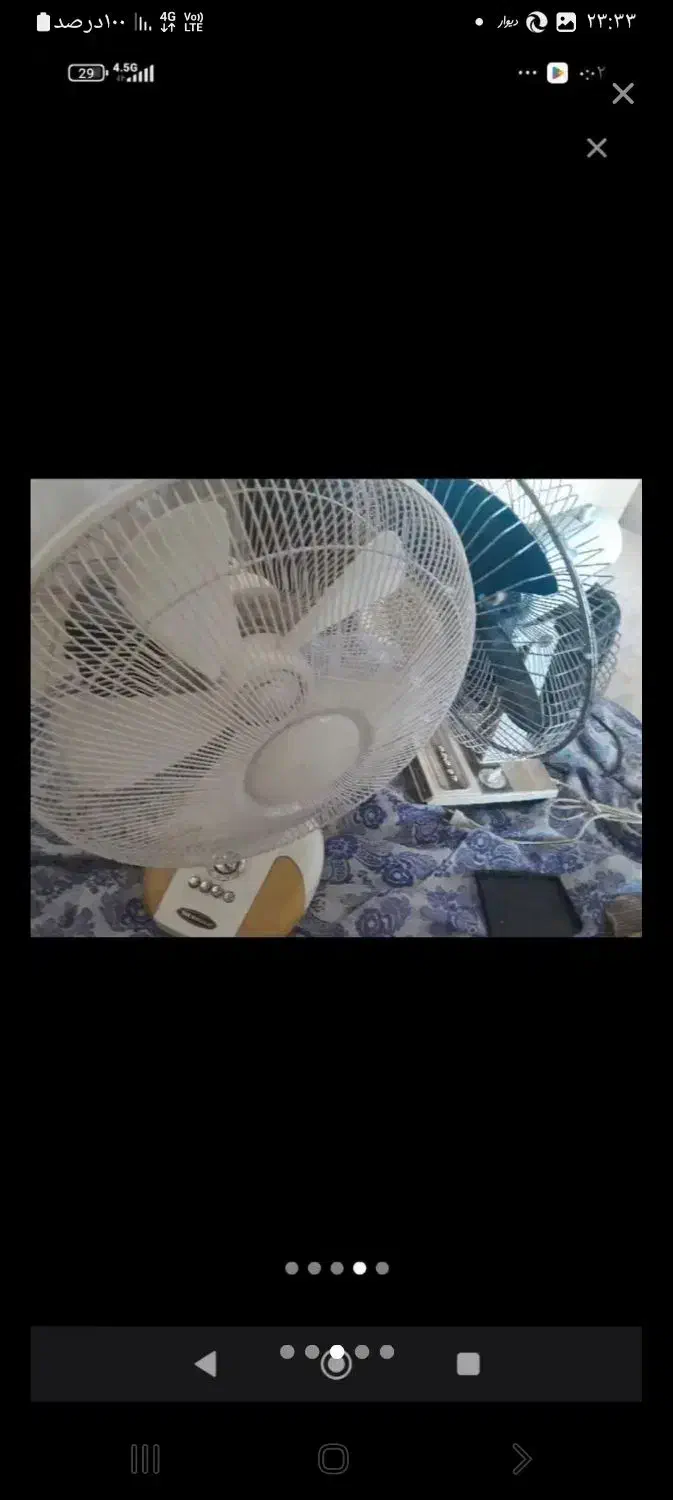 پنکک|پنکه و تصفیه‌کنندهٔ هوا|تهران, مظاهری|دیوار