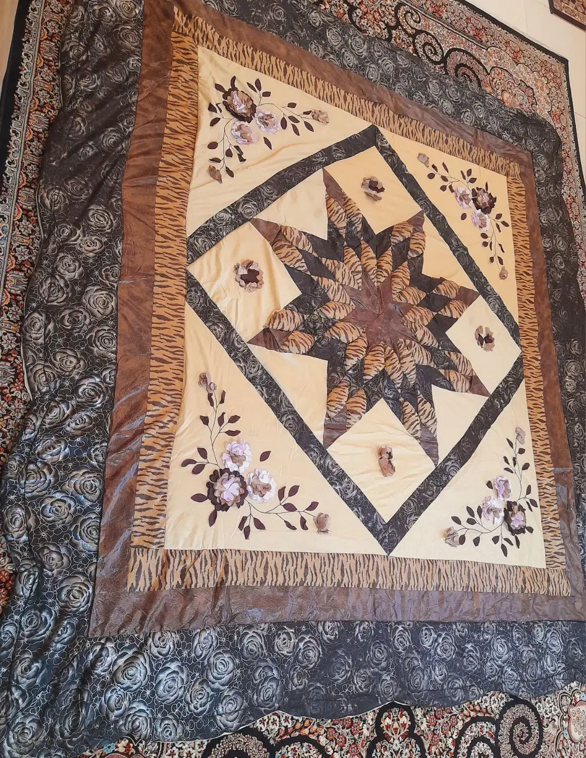 کالای خواب،روتختی دو نفره ،لحاف.موکت قوری کتری|سرویس روتختی|نیشابور, باغرود|دیوار