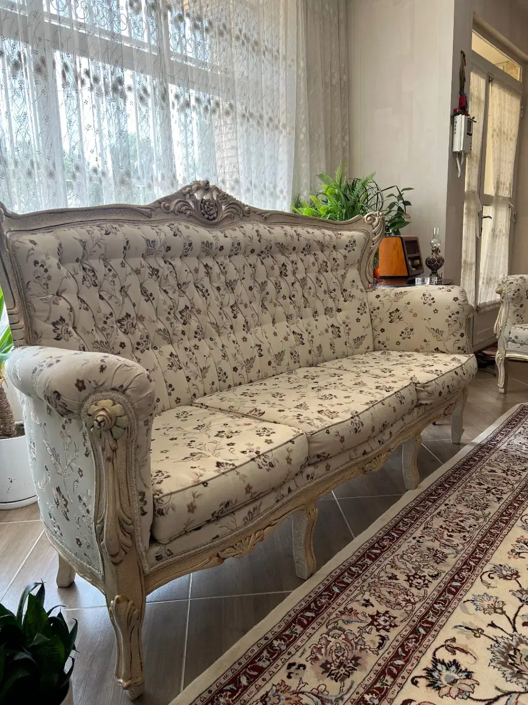 فروش مبل سلطنتی ۹ نفره|مبلمان خانگی و میز عسلی|مهاجران, |دیوار