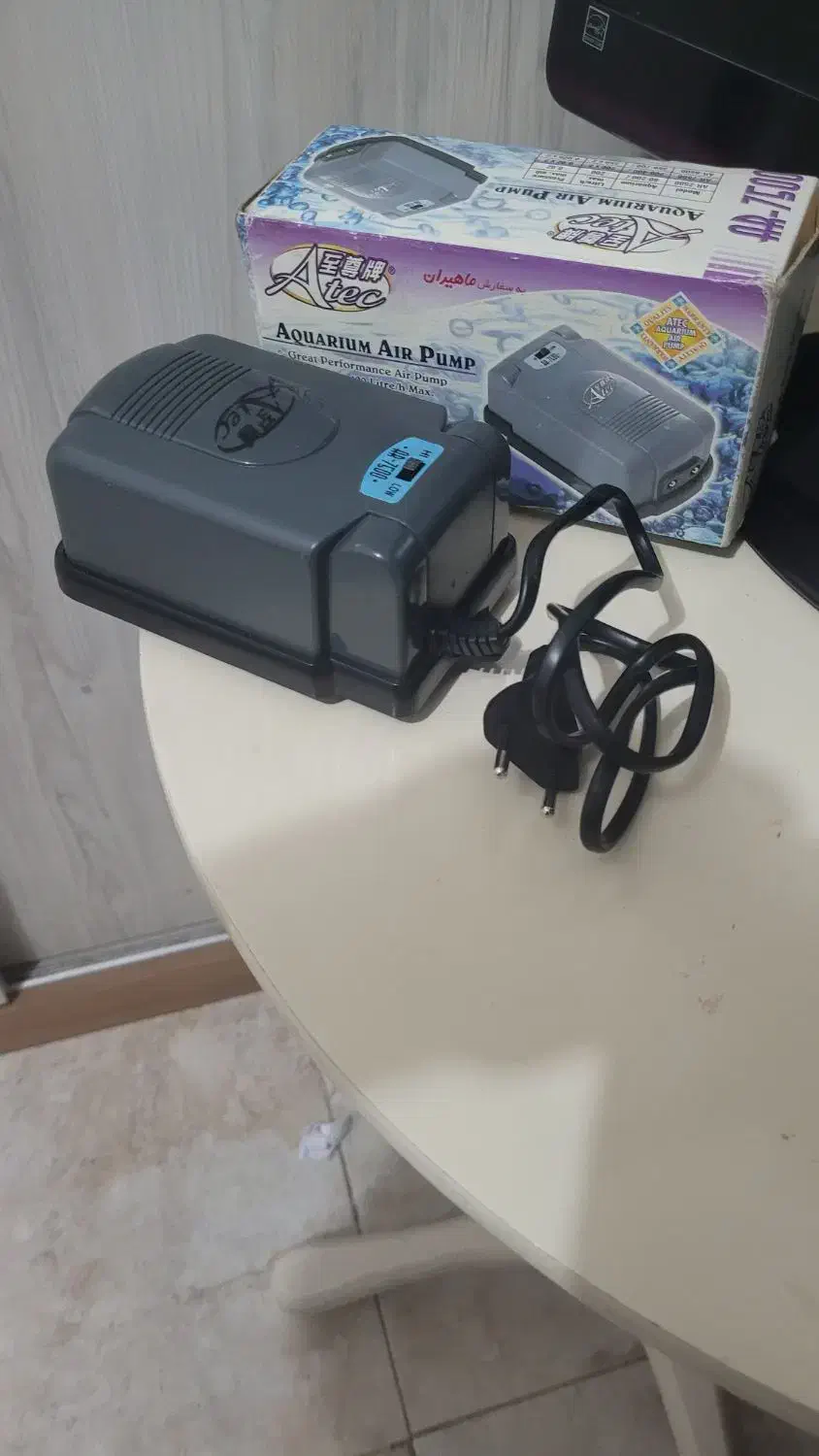 پمپ هوا آکواریوم ماهیران آکبند|ماهی|سمنان, |دیوار