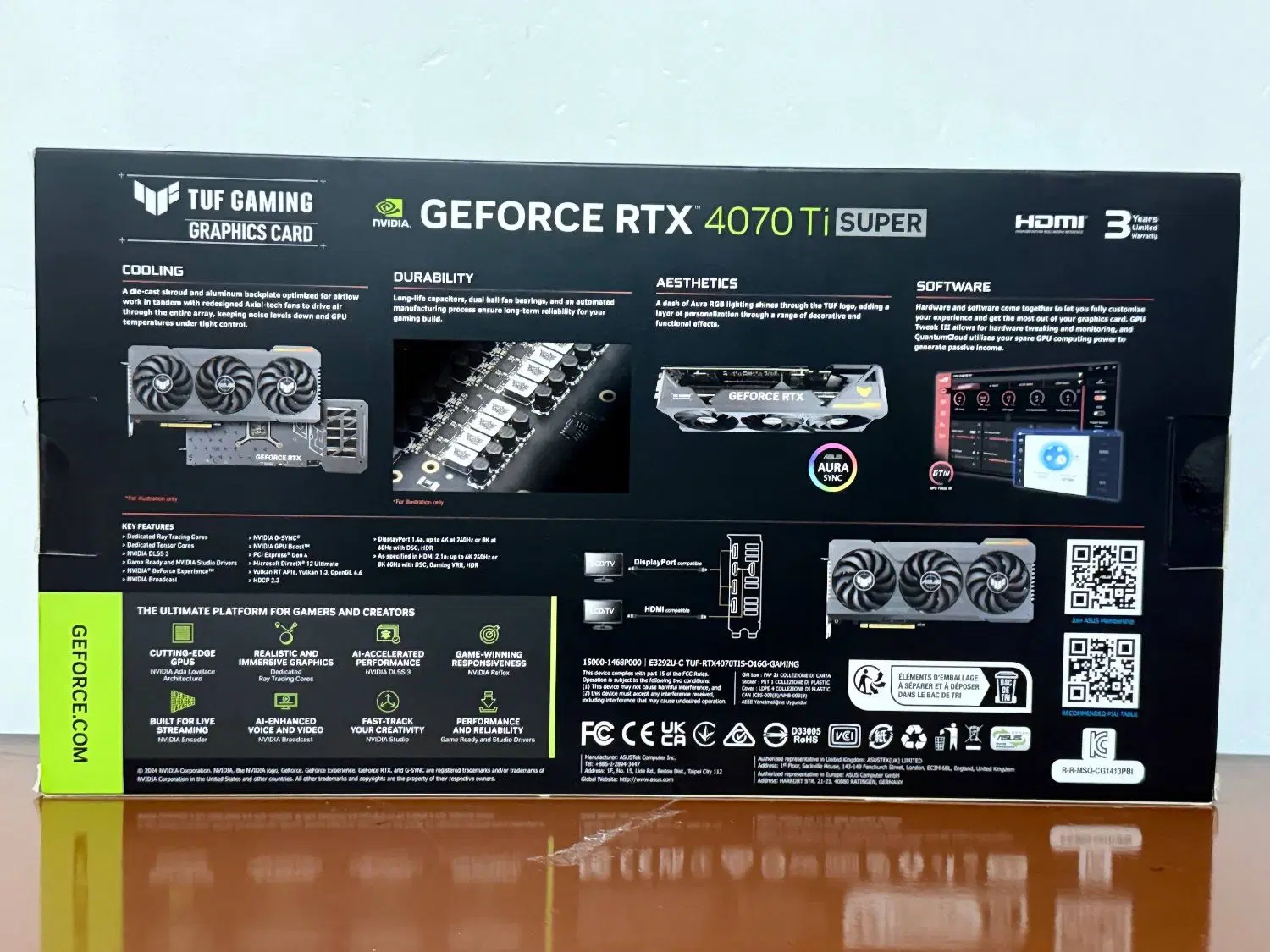 GeForce RTX 4070 Ti Super TUF|قطعات و لوازم جانبی رایانه|گنبد کاووس, |دیوار