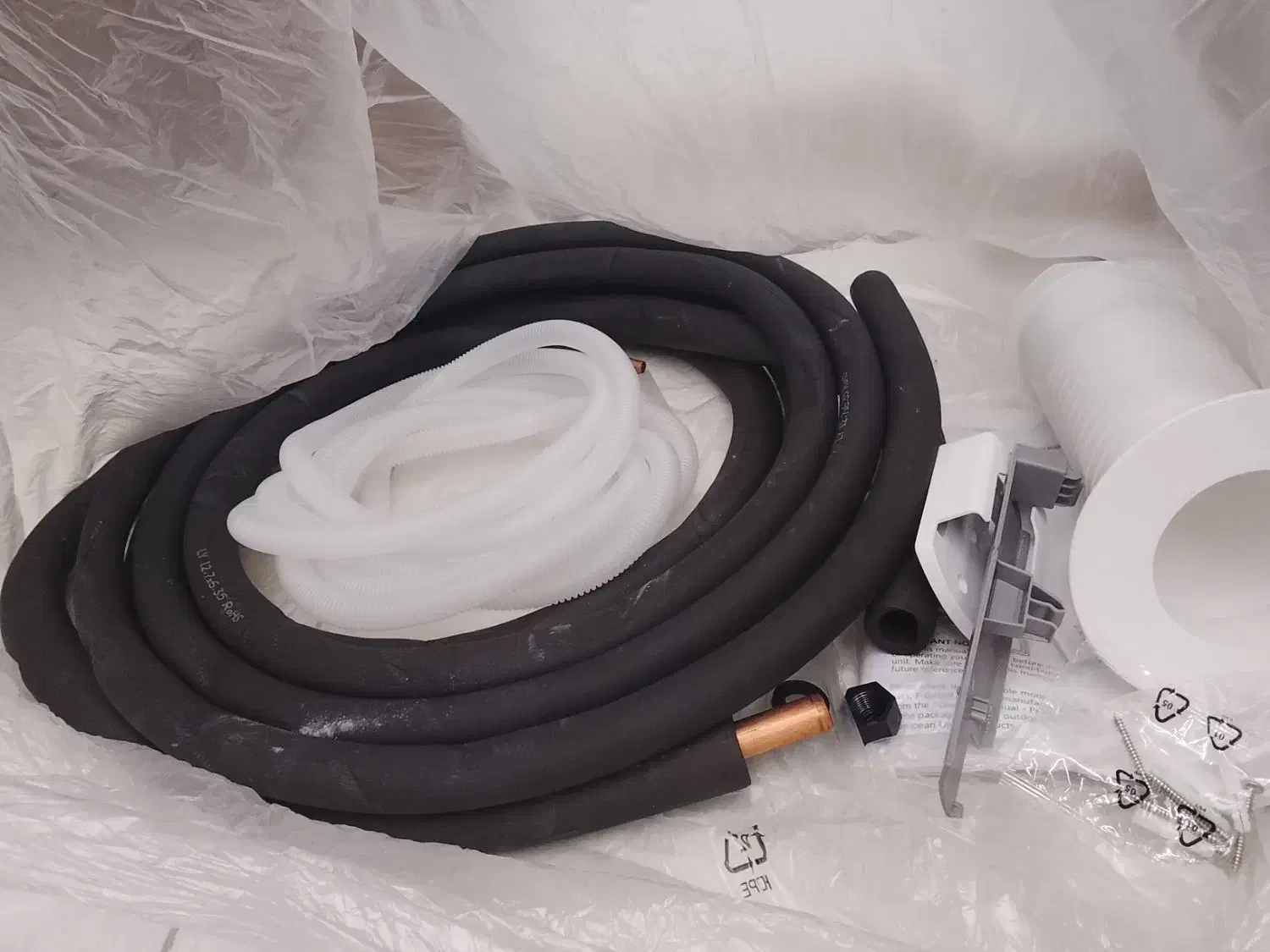 لوله مسی صفر اسپیلت.۵متر|کولر گازی و فنکوئل|رشت, باهنر|دیوار