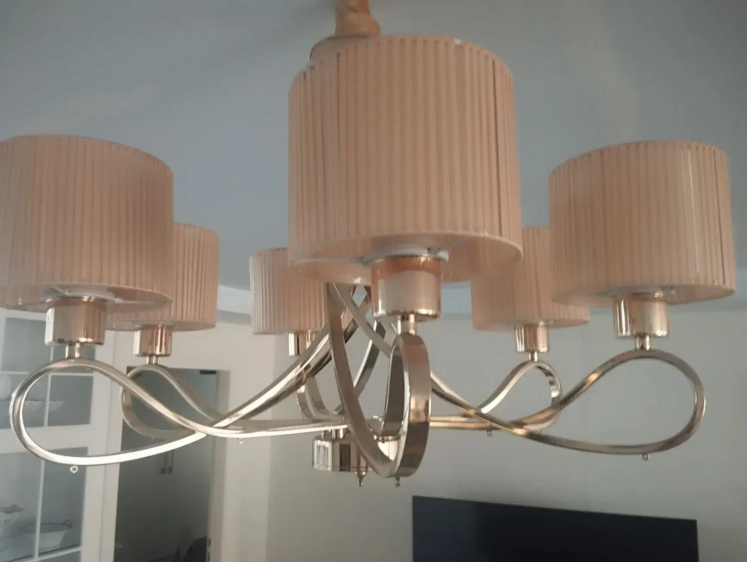 سه عدد لوستر استیل|لوستر و چراغ آویز|تهران, شهرک مخابرات|دیوار