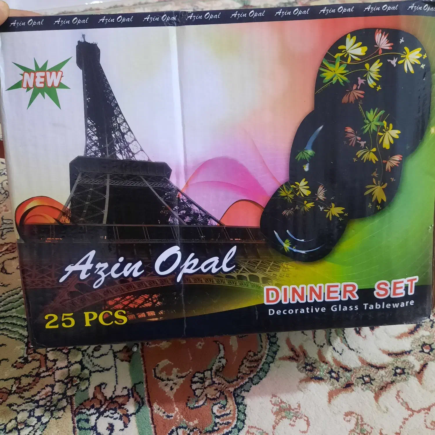 سرویس ۲۵ پارچه اوپال نو،آکبند|ظروف سرو و پذیرایی|کرمانشاه, |دیوار