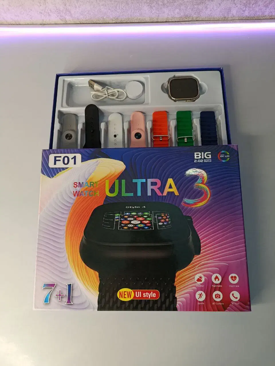 ساعت هوشمند لمسی تمام رنگی مدلF01|ساعت|تهران, شیخ هادی|دیوار