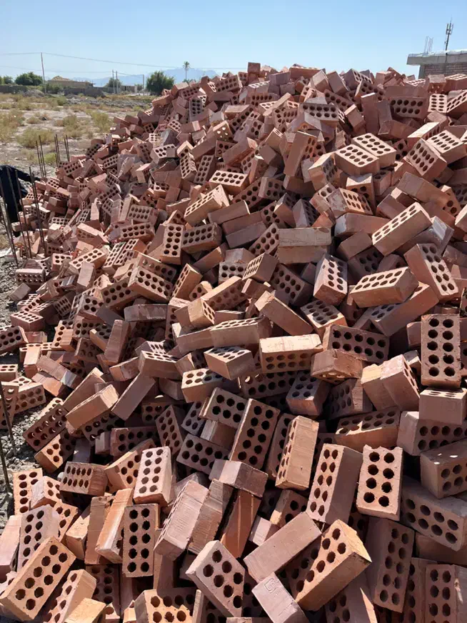 آجر سفال ۷سانت و آهک عمده|مصالح و تجهیزات ساختمان|جیرفت, |دیوار