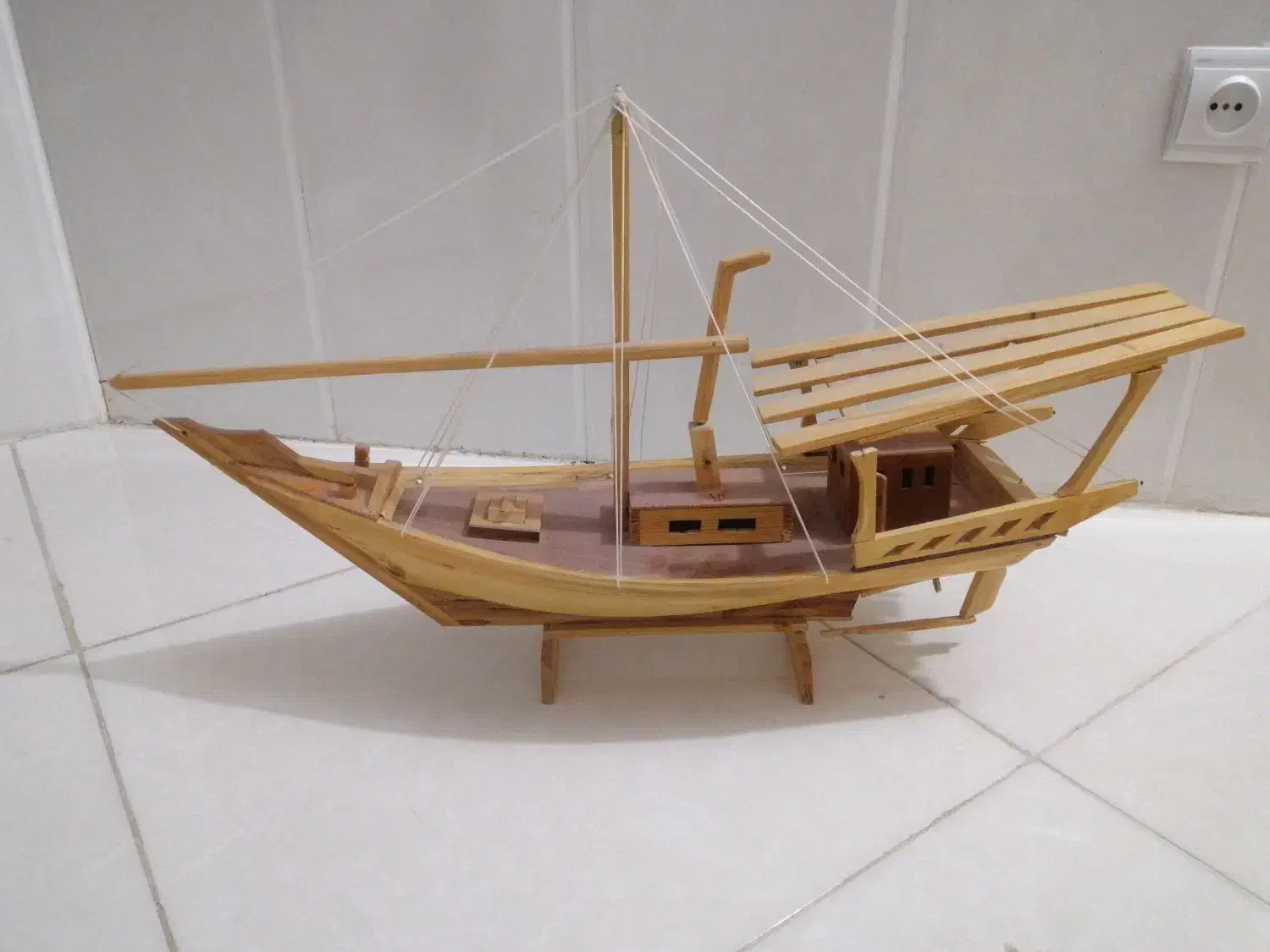 کشتی دست ساز|مجسمه، تندیس، ماکت|بندرعباس, |دیوار