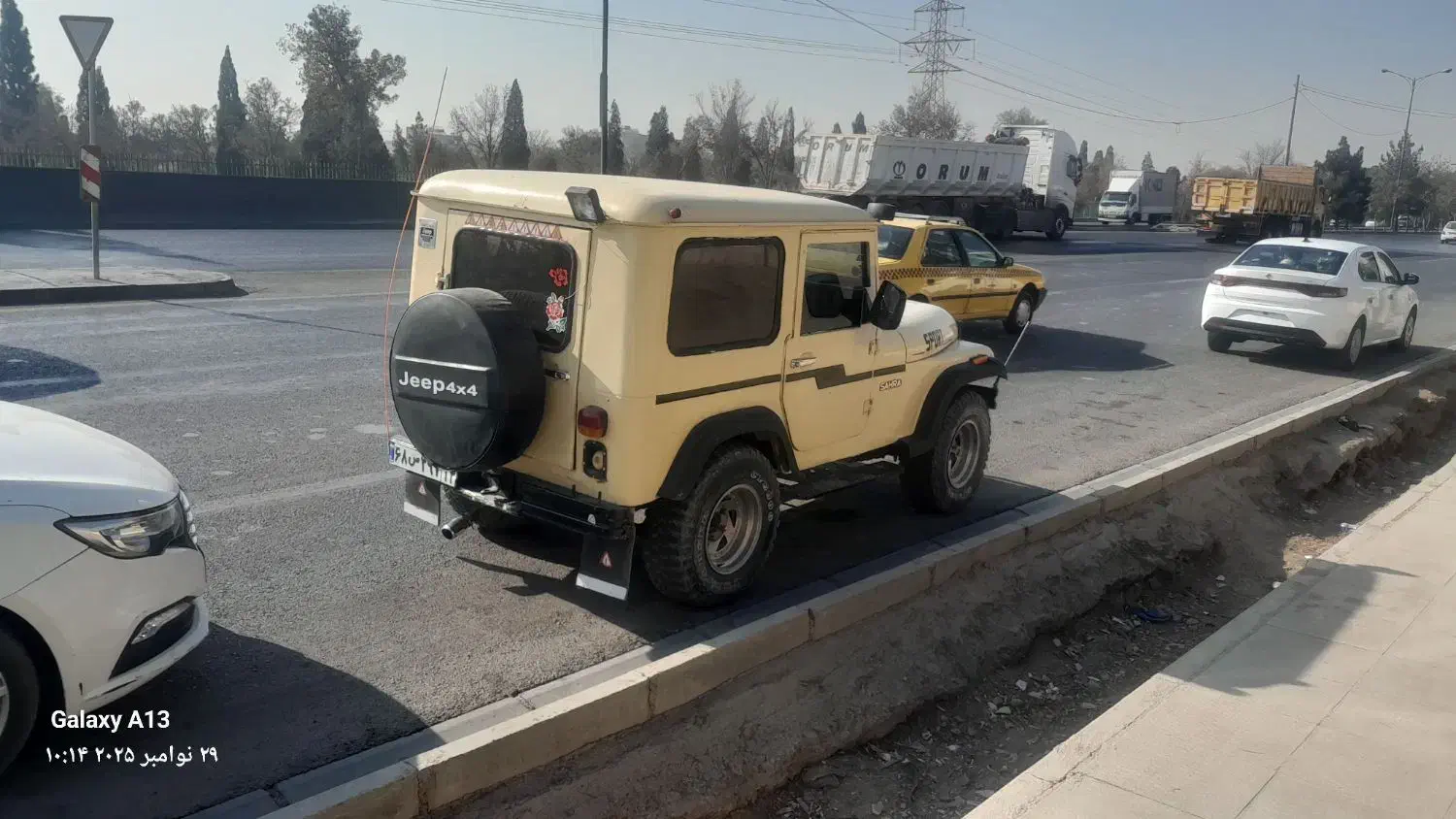 جیپ کالسکه ای صحرا مدل ۷۶|خودرو کلاسیک|اصفهان, سروستان|دیوار