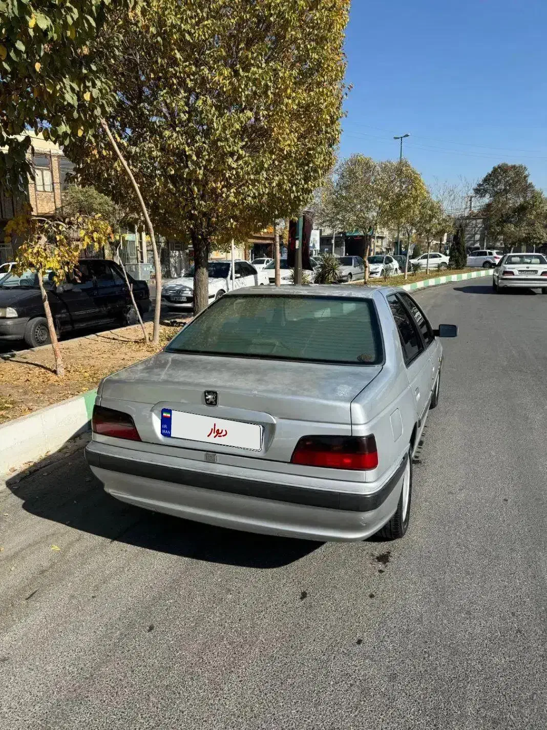 پژو پارس دوگانه سوز مدل۸۹ نقره ای|خودرو سواری و وانت|اراک, |دیوار