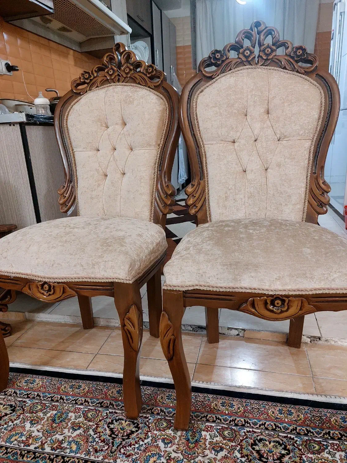 مبلمان سلطنتی تمیز|مبلمان خانگی و میز عسلی|بجنورد, |دیوار