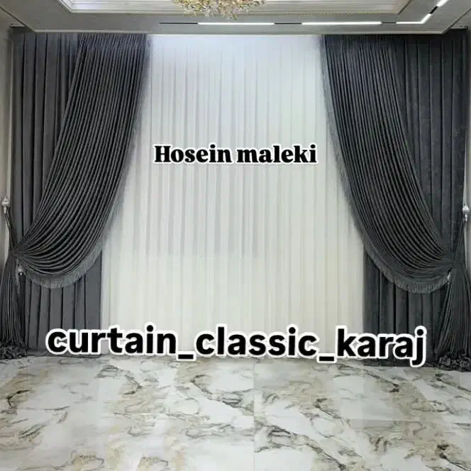 سفارش انلاین پرده/اندازه گیری طراحی دوخت نصب|پرده، رانر، رومیزی|تهران, شهرک کوهسار|دیوار