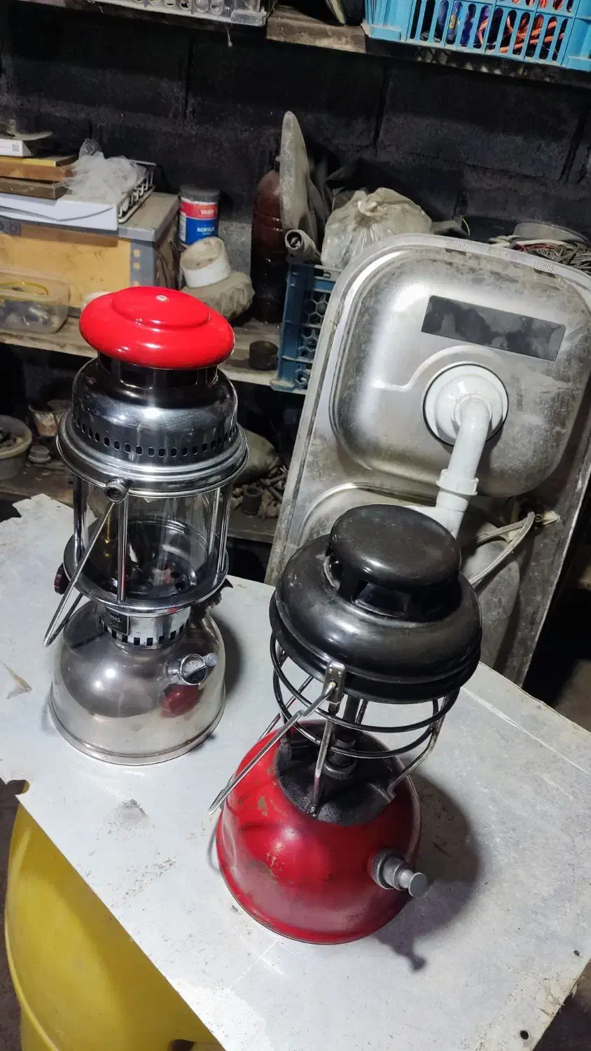 چراغ زنبوری انگلیسی|کلکسیون اشیاء عتیقه|بابلسر, |دیوار