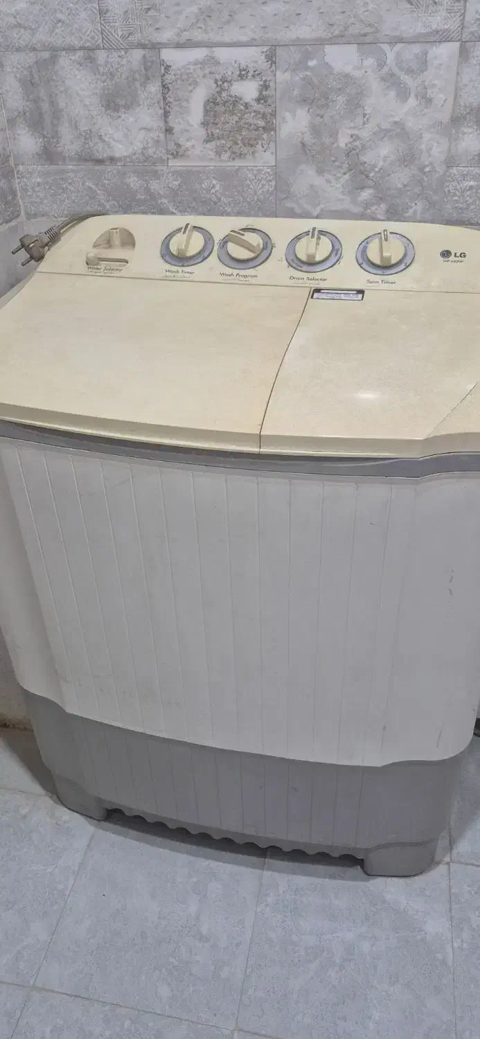 لباسشویی دوقلو ال جی|ماشین لباسشویی و خشککن لباس|اهواز, نبوت|دیوار