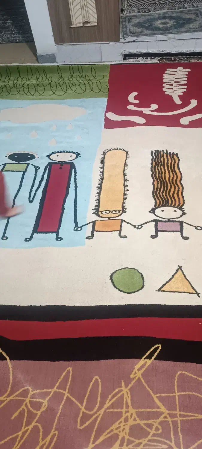 فرش بچه گانه 6متری 5 میلیون نونو|فرش|کنگاور, |دیوار