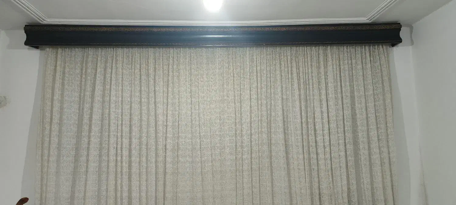 پرده زیبا سالم وتمیز بارقاب پرده|پرده، رانر، رومیزی|رشت, حمیدیان|دیوار