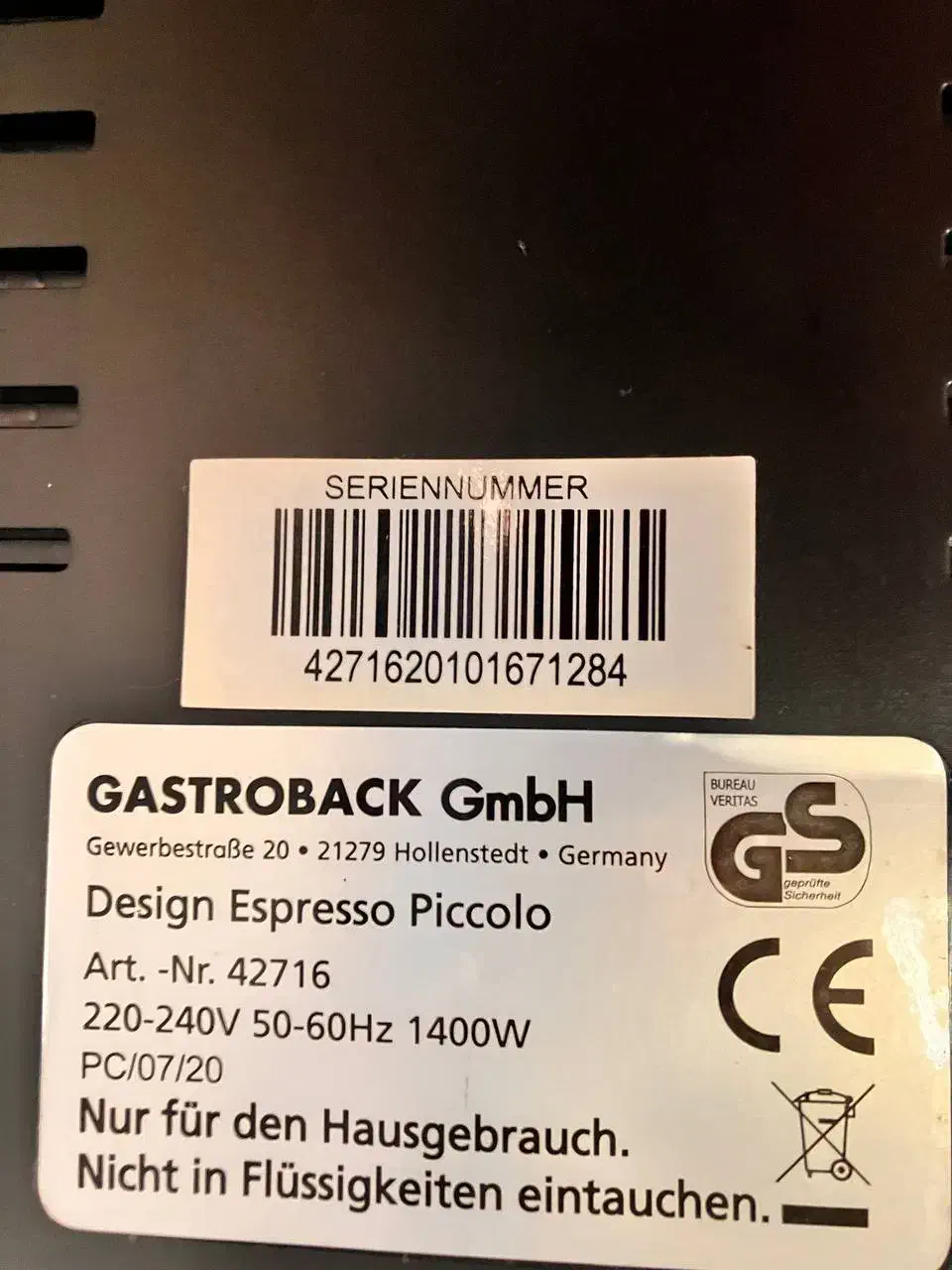 اسپرسوساز گاستروبک آلمانی|سماور، چایساز، قهوهساز|تهران, افسریه شمالی|دیوار