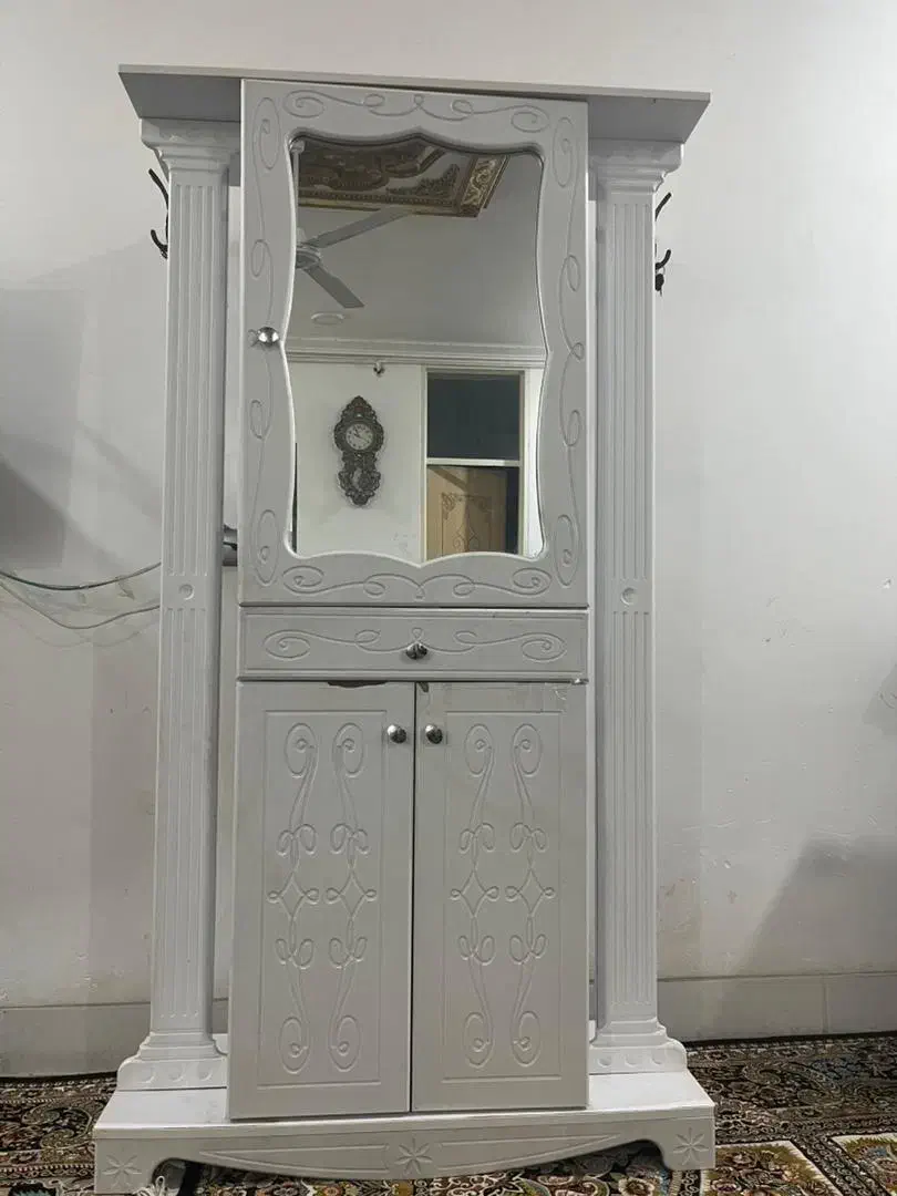 کمد جاکفشی|جاکفشی، کمد، دراور|بافق, |دیوار