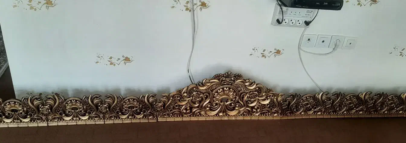 قاب پرده(کتیبه)|پرده، رانر، رومیزی|گلبهار, شهر جدید گلبهار|دیوار