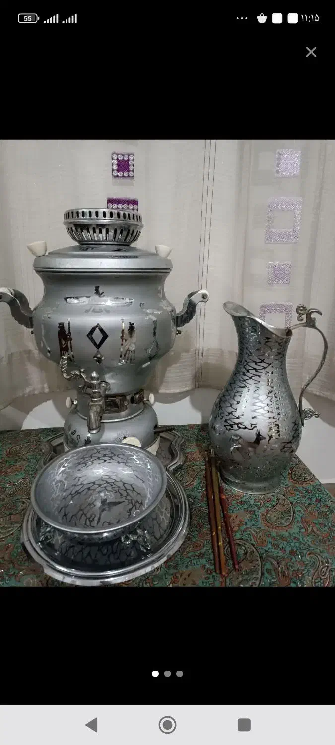 سماور گازی اپولون|سماور، چای‌ساز، قهوه‌ساز|تهران, افسریه شمالی|دیوار