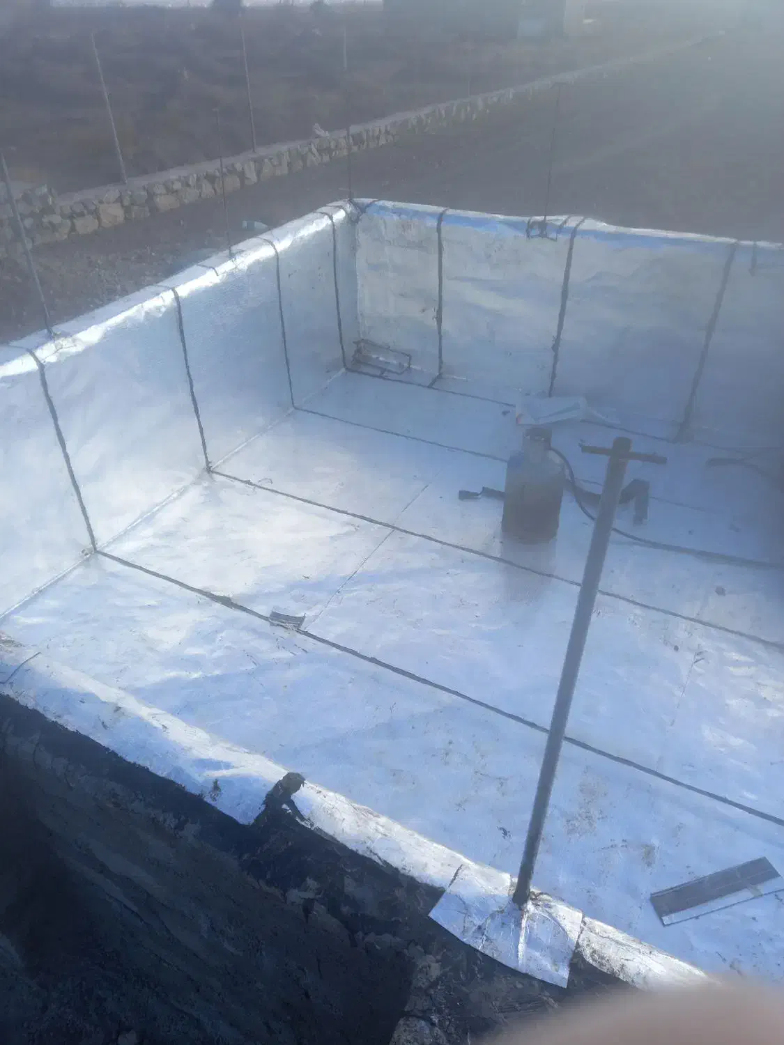 شیب بندی وایزوگام وقیرکشی وعایق کاری|خدمات پیشه و مهارت|بافت, |دیوار