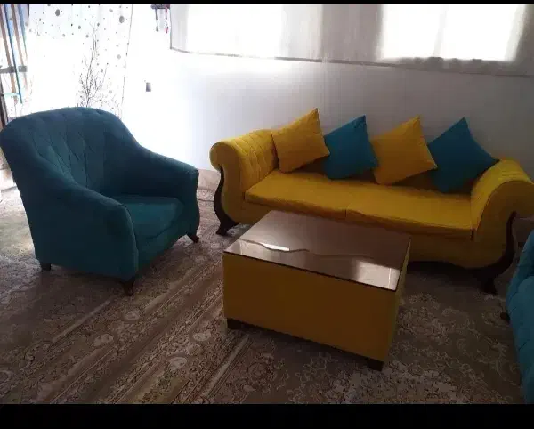 مبل چستر ۵نفره|مبلمان خانگی و میز عسلی|قم, دروازه ری|دیوار