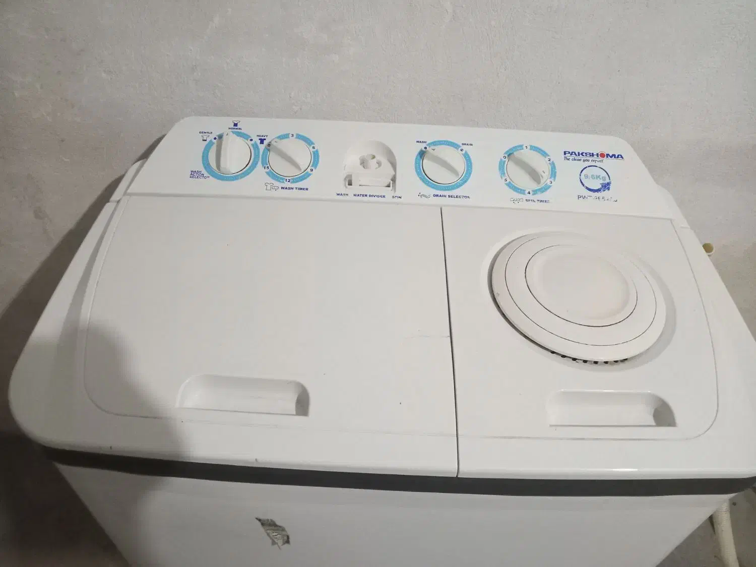 ماشین لباسشویی دوقلو 9/5 کیلوگرم|ماشین لباسشویی و خشککن لباس|قائمشهر, |دیوار