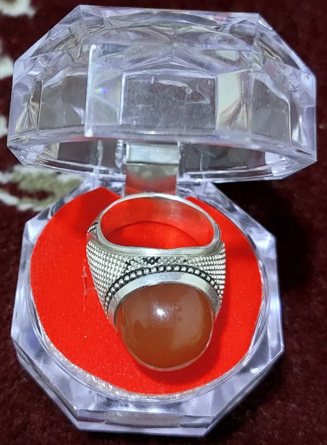 انگشتر نقره عقیق یمن|جواهرات|همدان, |دیوار