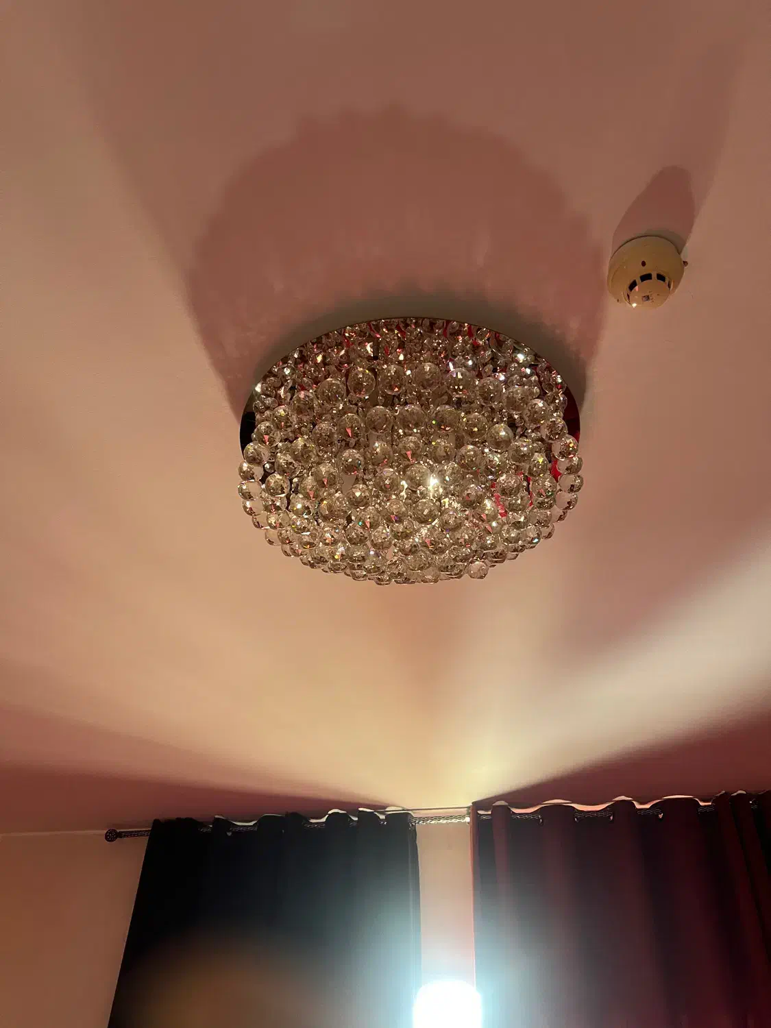 لوستر کریستال چک|لوستر و چراغ آویز|سمنان, |دیوار