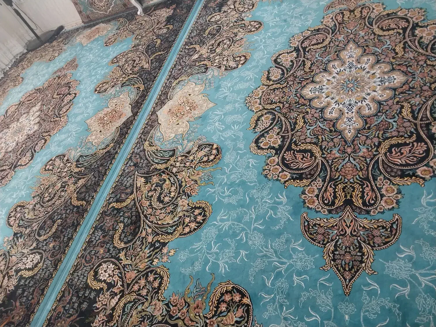 فرش ۱۲ متری تدیس طلایی ۷۰۰شانه|فرش|سبزوار, امام خمینی (ناوی)|دیوار