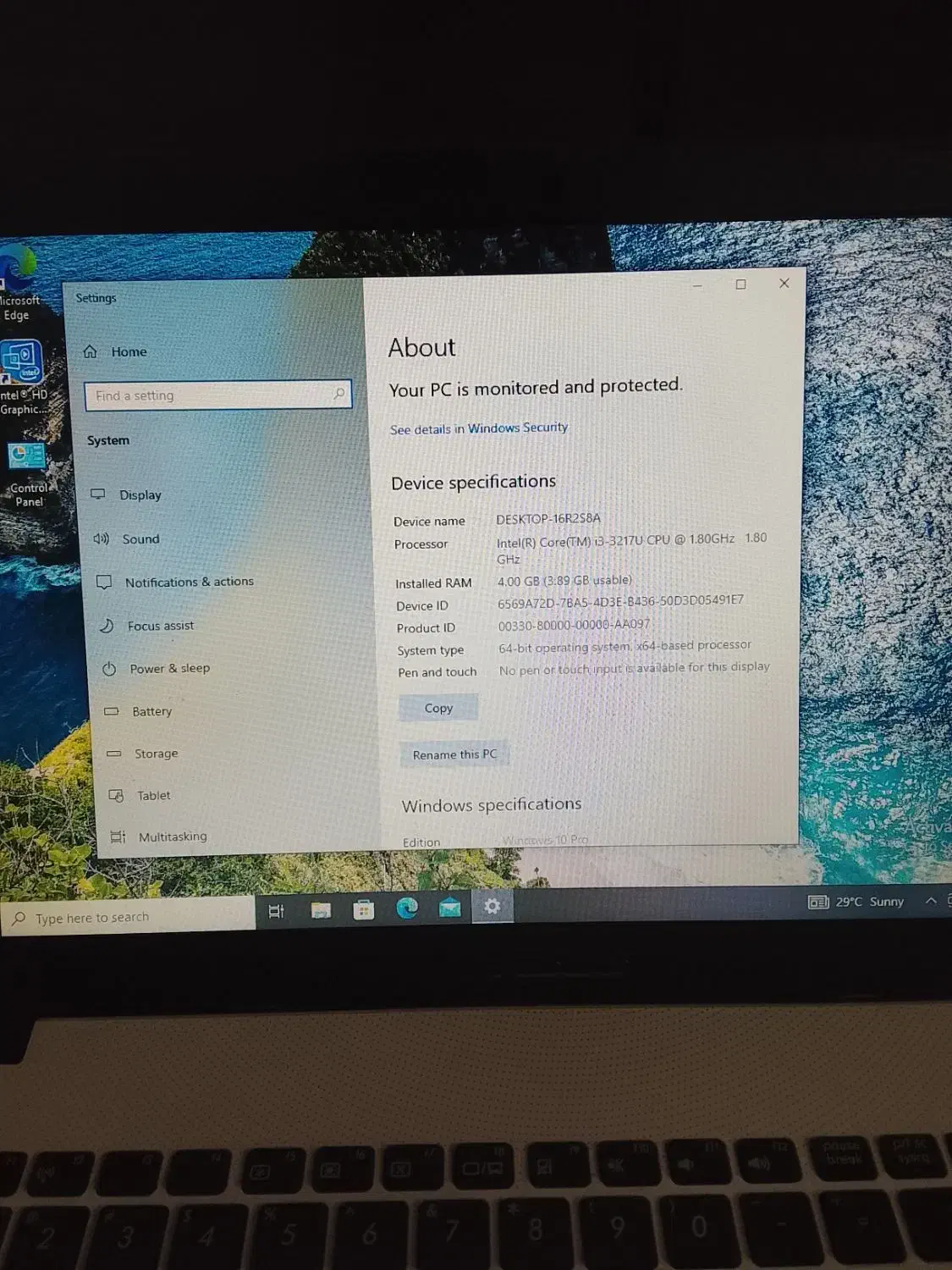 لپ تاپ ایسوس a550c و مودم تندا|رایانه همراه|قزوین, |دیوار