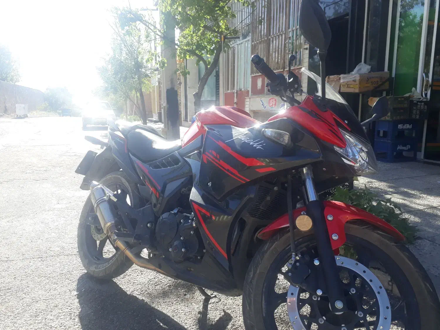 فروش موتور مگلی۲۰۰ مدل اخر۱۴۰۳|موتورسیکلت|سمنان, |دیوار