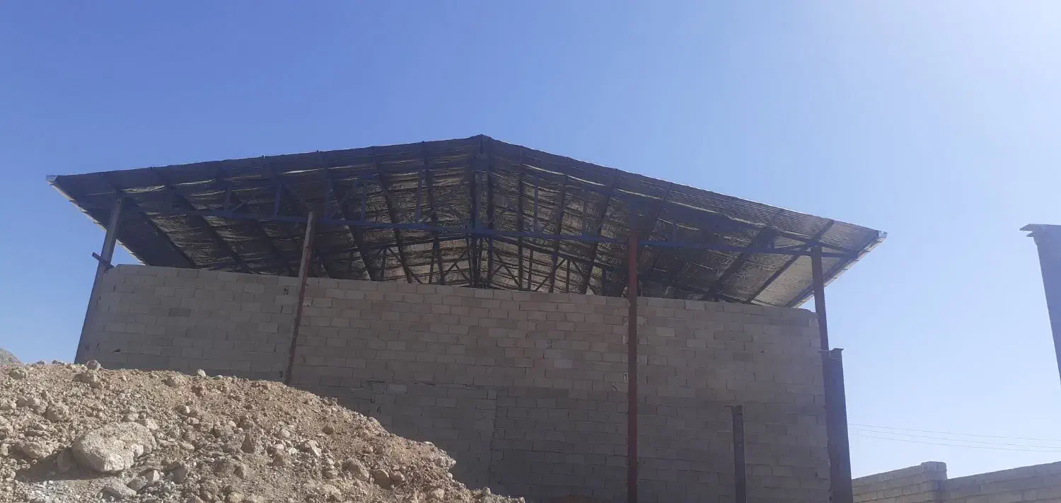 اجرای سوله شیروانی ...|خدمات پیشه و مهارت|ملایر, |دیوار