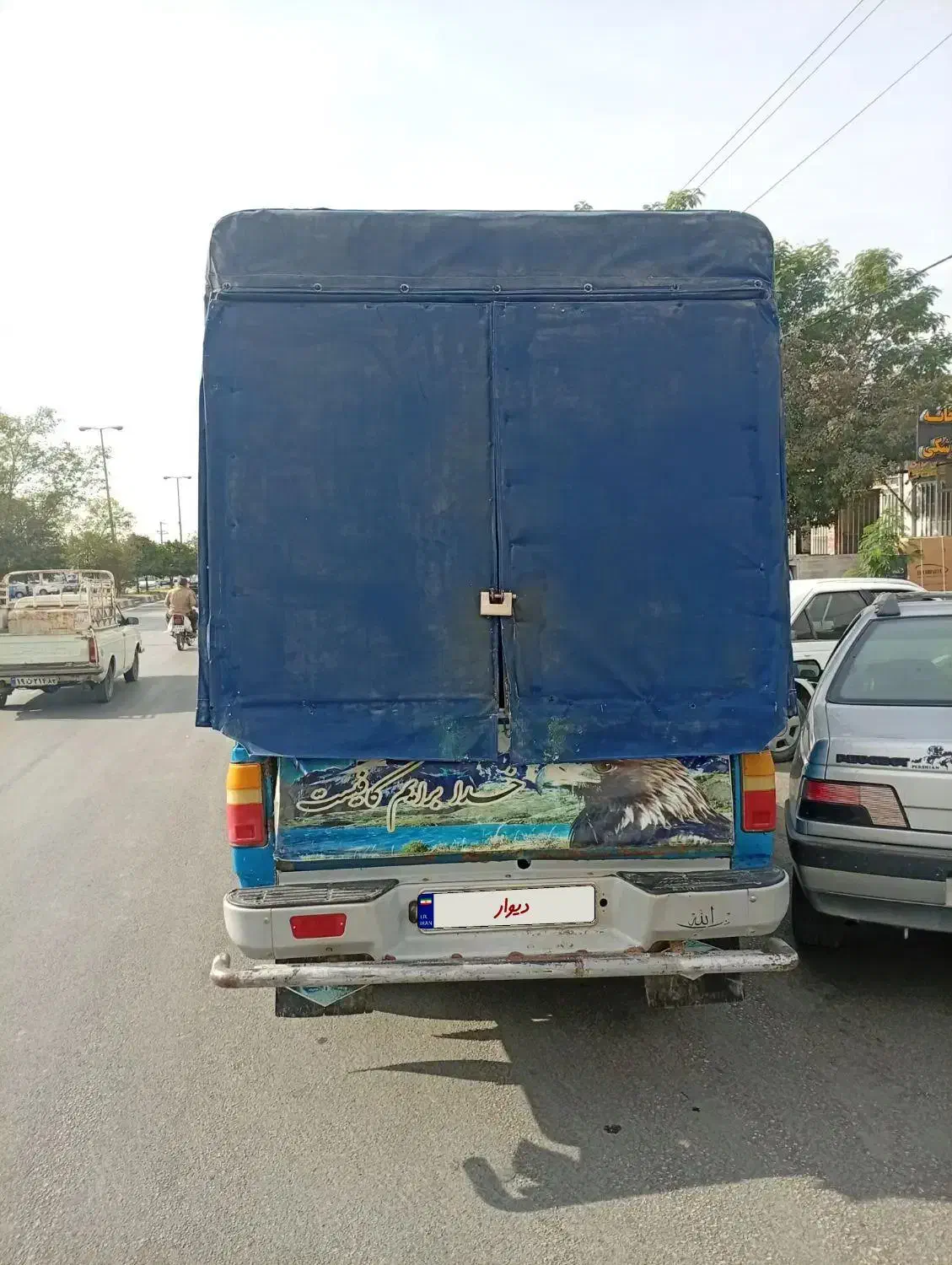 نیسان دوگانه کارخانه مدل 90تحویلی 91تناژ پایین|خودرو سواری و وانت|کوه چنار, |دیوار