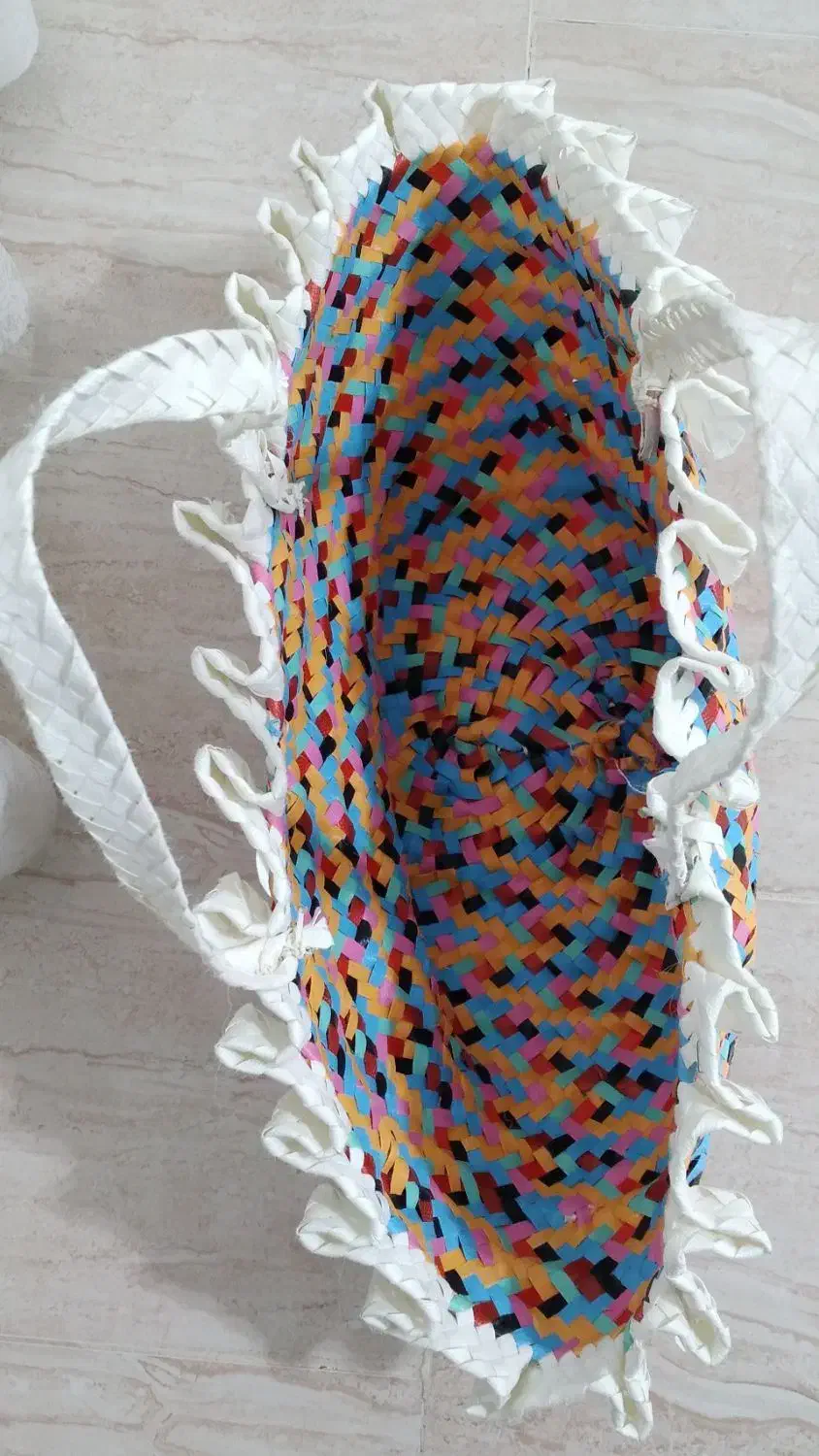 زنبیل پلاستیکی|صنایع دستی و سایر لوازم تزئینی|هشتگرد, فاز ۷ مهستان|دیوار