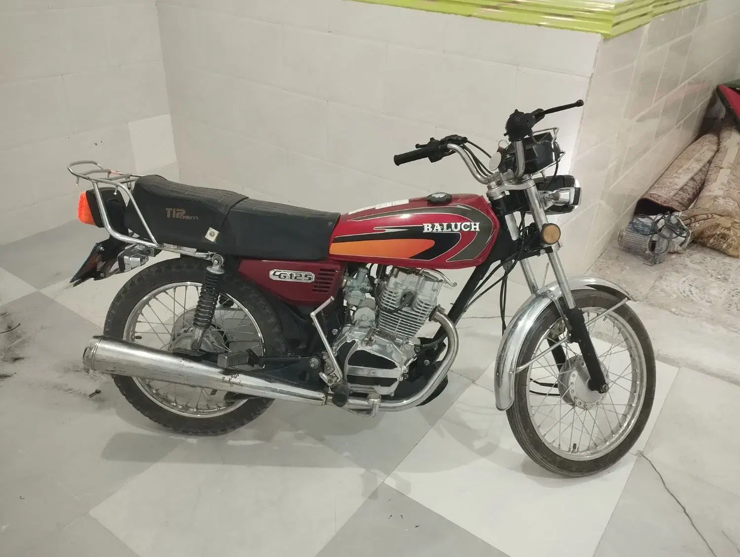 موتور عروسک با کارت سوخت و بیمه|موتورسیکلت|خاش, |دیوار