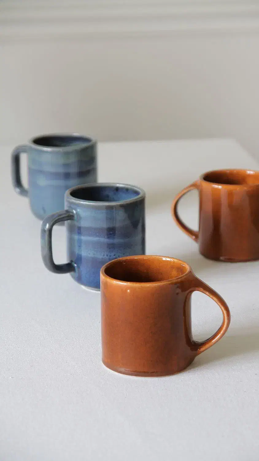 یک جفت لیوان سرامیکی نو و خاص|صنایع دستی و سایر لوازم تزئینی|تهران, مطهری|دیوار