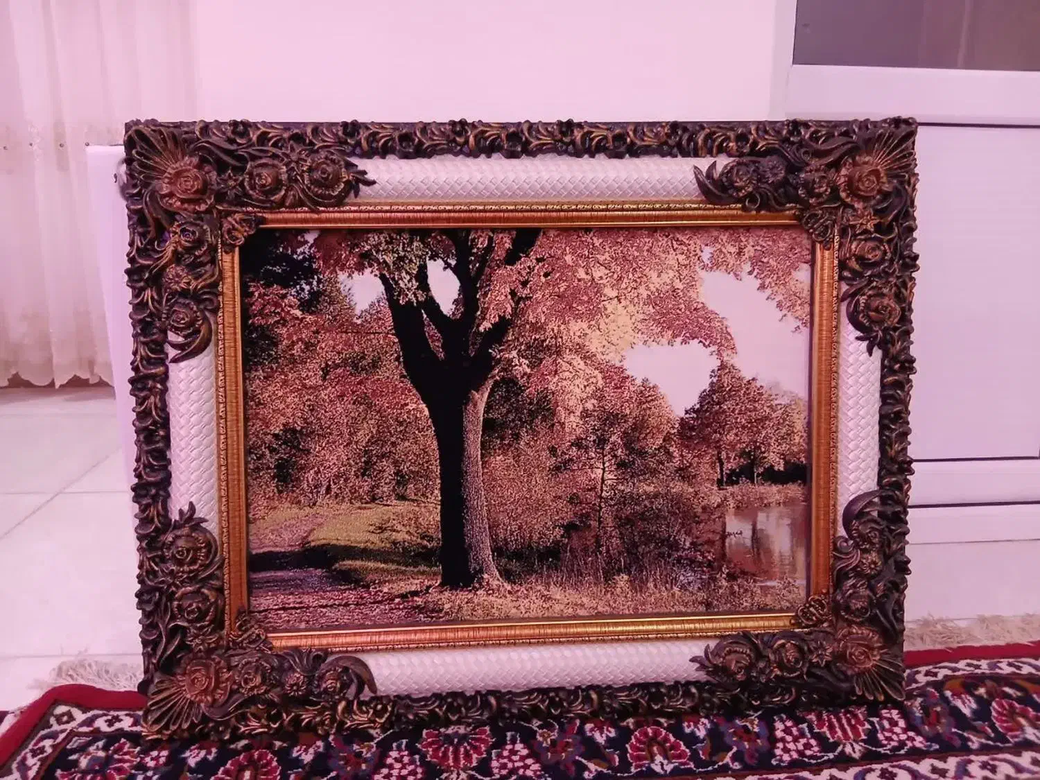 فروش تابلو فرش|تابلو فرش|تالش, هشتپر|دیوار